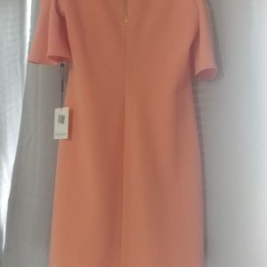 Off The Shoulder Ruffle Sheath Dress